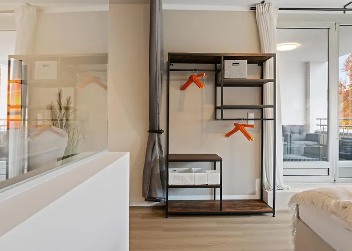 Primero Relax-home I Premium Ab 90qm I Balkon Garage I A8-fuggerei Apartamento *