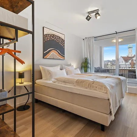 Primero Relax-home I Premium Ab 90qm I Balkon Garage I A8-fuggerei Appartement