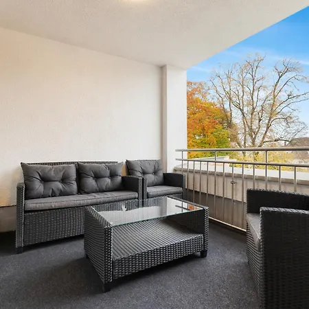 Apartment Primero Relax-home I Premium Ab 90qm I Balkon Garage I A8-fuggerei *