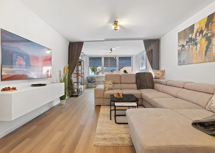 Appartamento Primero Relax-home I Premium Ab 90qm I Balkon Garage I A8-fuggerei *