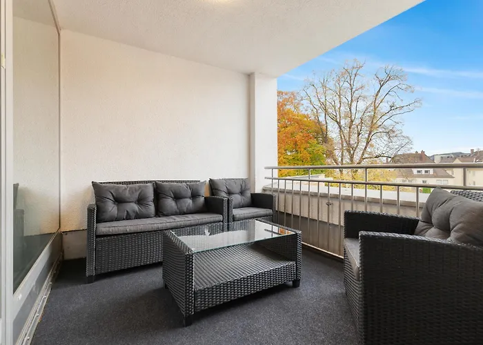 Appartamento Primero Relax-home I Premium Ab 90qm I Balkon Garage I A8-fuggerei *