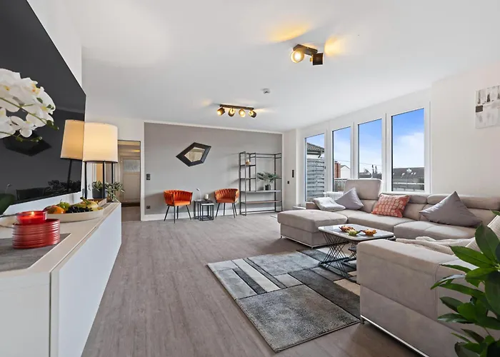 Apartment Primero Relax-home I Premium Ab 90qm I Balkon Garage I A8-fuggerei